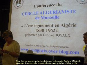 2014 09 19 SEPTEMBRE MARSEILLE CONFERENCE L ECOLE EN ALGERIE 1830 1962 (2)